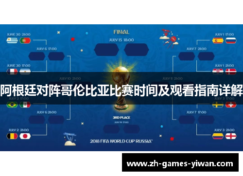 阿根廷对阵哥伦比亚比赛时间及观看指南详解