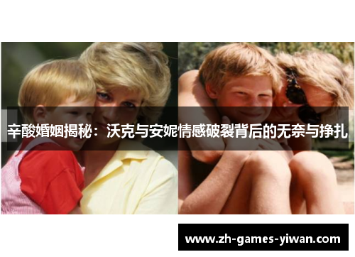 辛酸婚姻揭秘：沃克与安妮情感破裂背后的无奈与挣扎